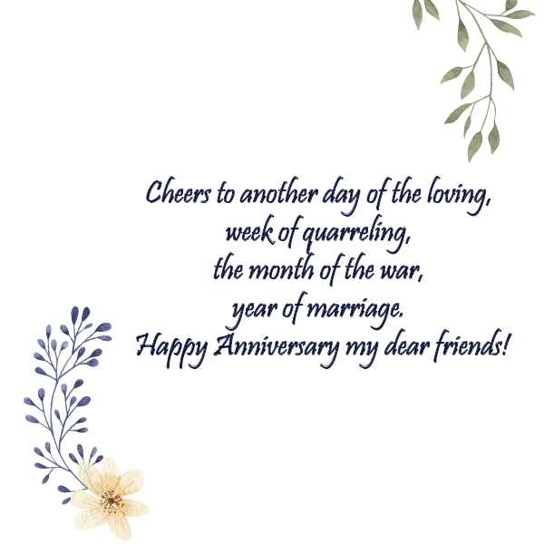 anniversary quotes for friends