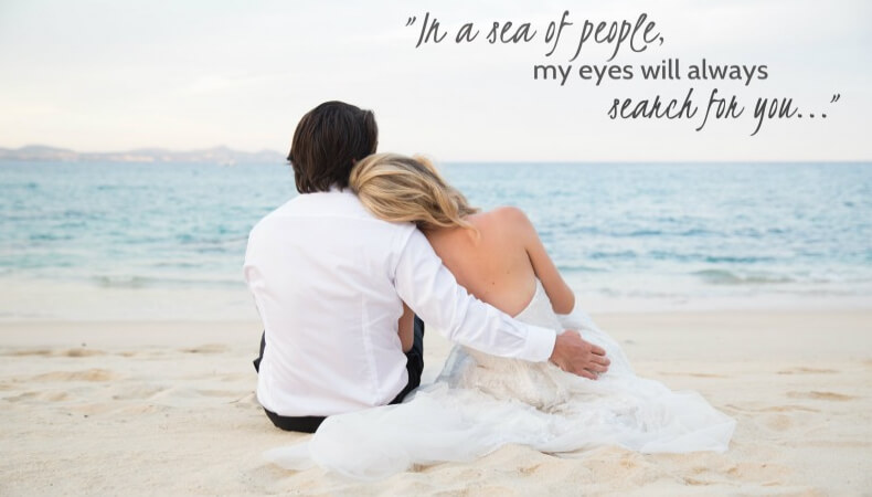 Beach Theme Wedding Quotes