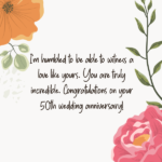 125+ Hearttouching 50th Wedding Anniversary Wishes, Messages and Quotes