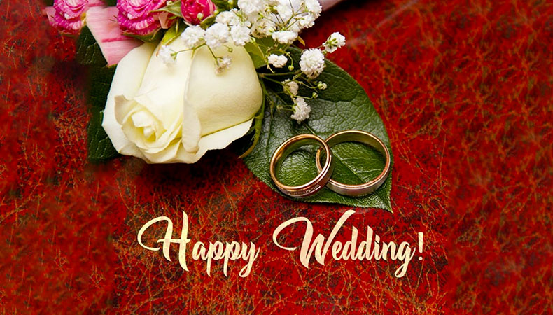 happy wedding wishes