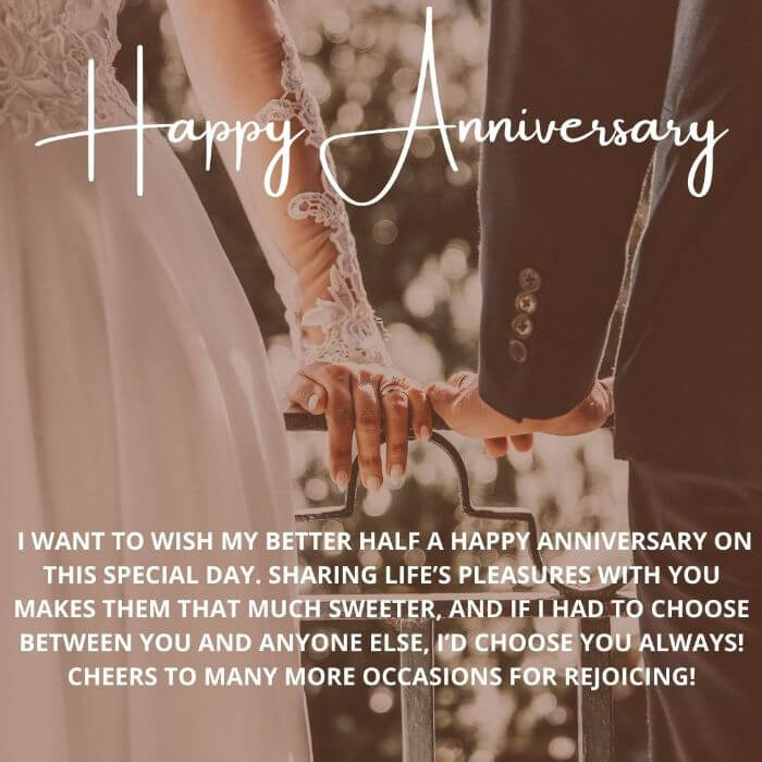 Happy 5th Wedding Anniversary Wishes for Wife and Husband
