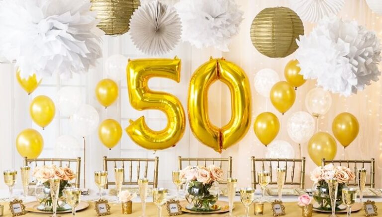 50th Anniversary Party Ideas That Will Always Be Memorable