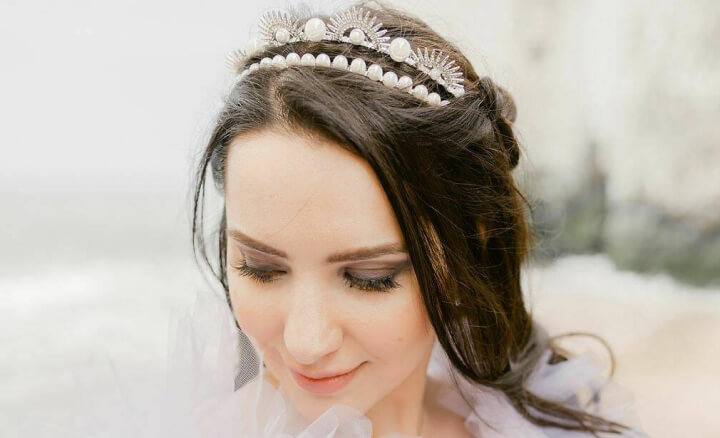 Queen Tiaras Bride Headpiece Zirconia Wedding Crowns Bridal Hair Jewelry  Zircon Novia Wedding Hair Accessories for Women Girls - AliExpress