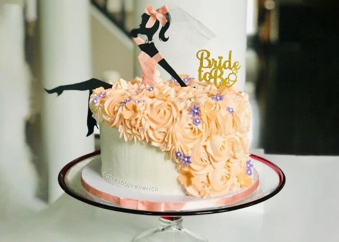 bridal party cake ideas