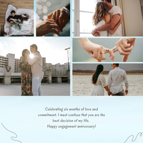 6-Month Engagement Anniversary Quotes for Loved Ones