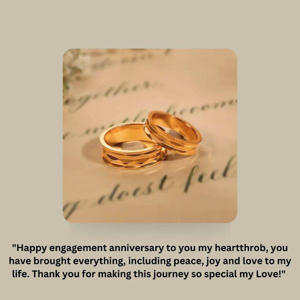 Engagement Anniversary Wishes 2