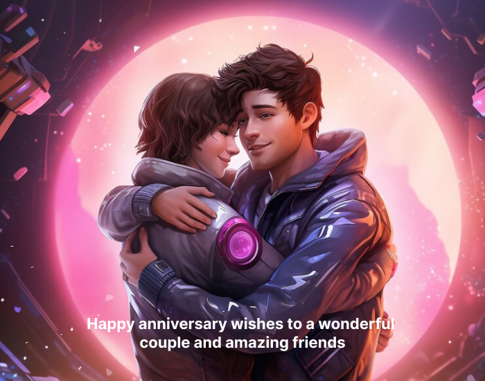 Anniversary Wishes for Friends