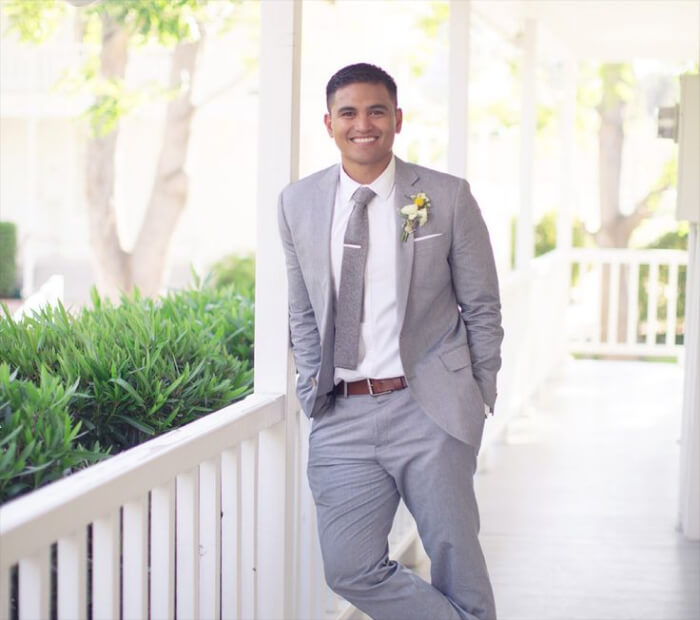 Groom's Whimsical Attire