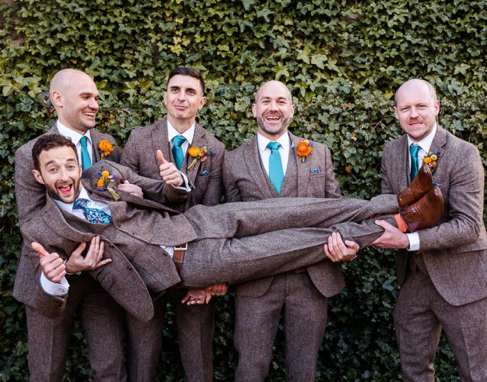 Groomsmens Attire Wildflower Wedding