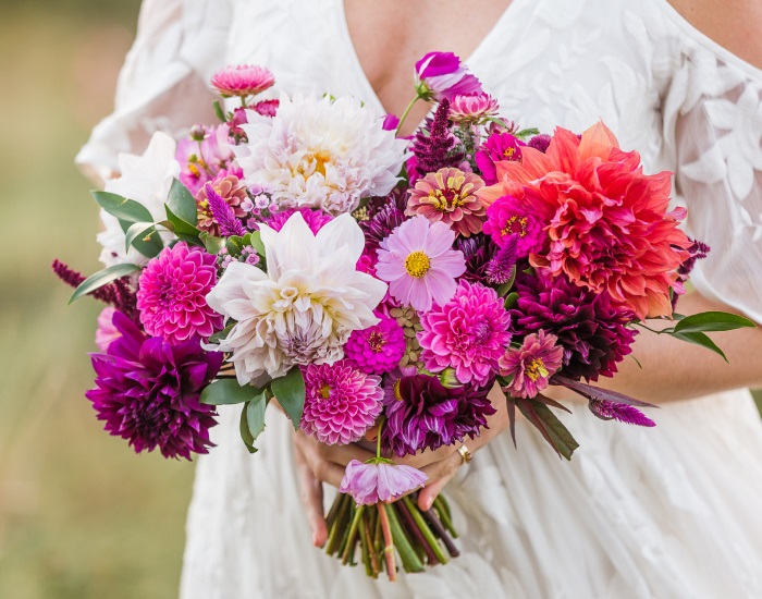 Incorporating Colors Palette Wildflower Wedding