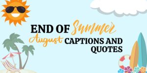 100 August Captions and Quotes for Couples at the End of Summer