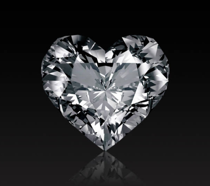 Heart Diamond Shape_ Romantic and Bold