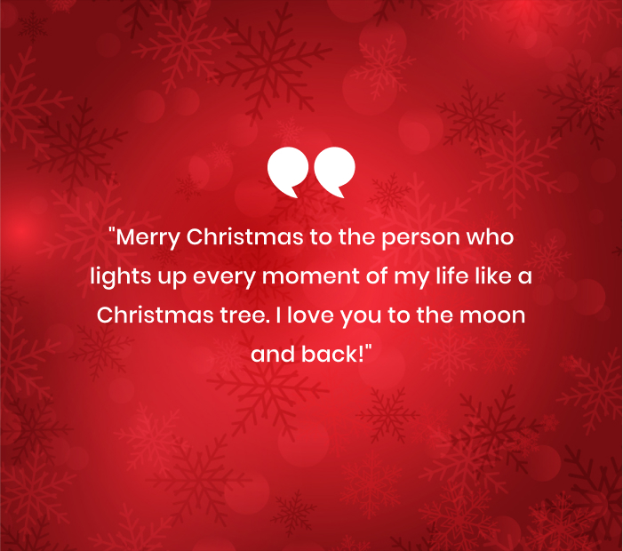 Romantic Christmas Messages for Him