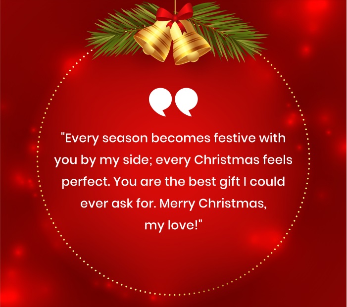 Romantic Christmas Wishes for Your Wife