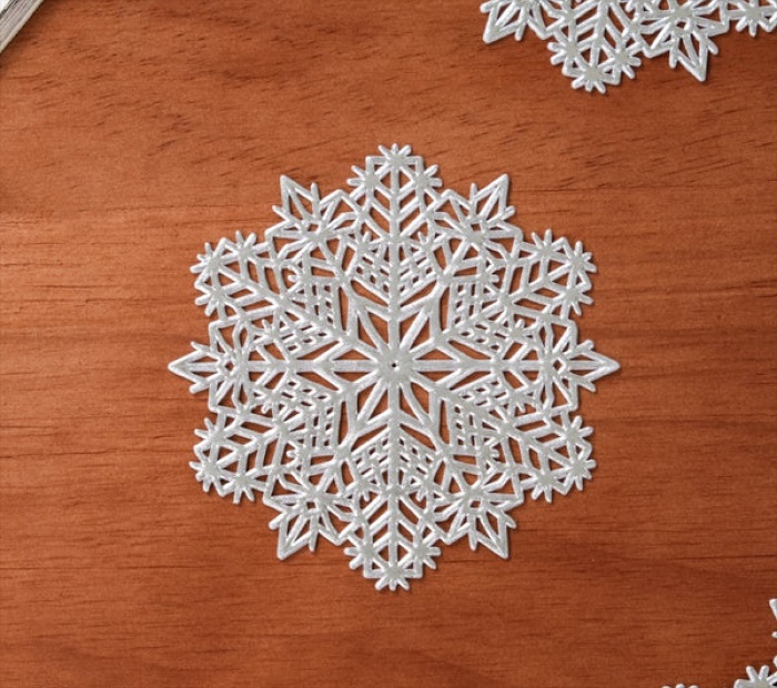 Snowflake Coasters