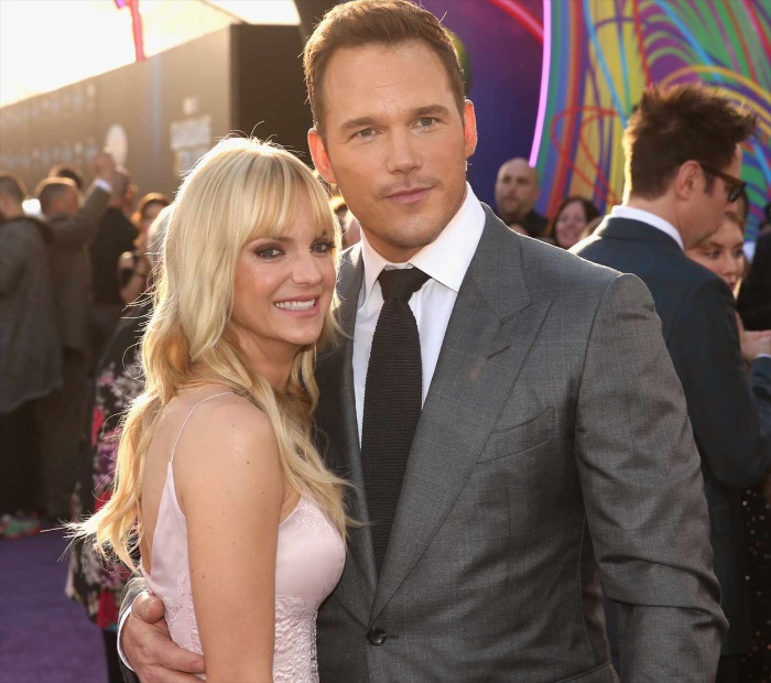 Chris Pratt and Anna Faris