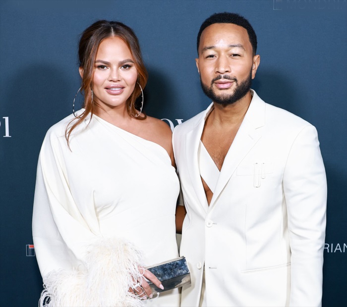 Chrissy Teigen and John Legend