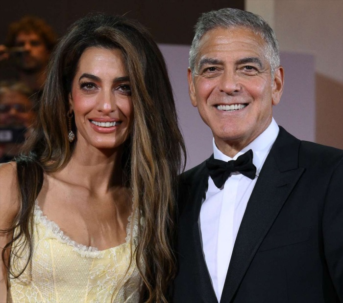 George Clooney and Amal Clooney