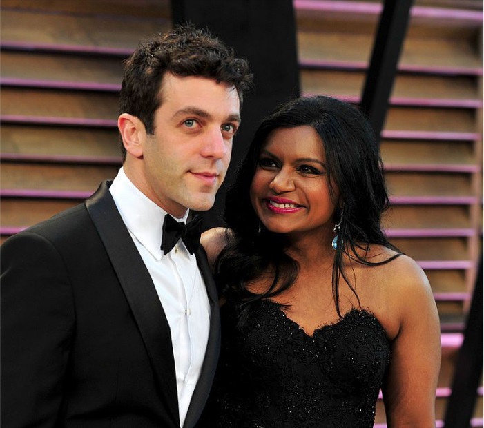 Mindy Kaling and BJ Novak