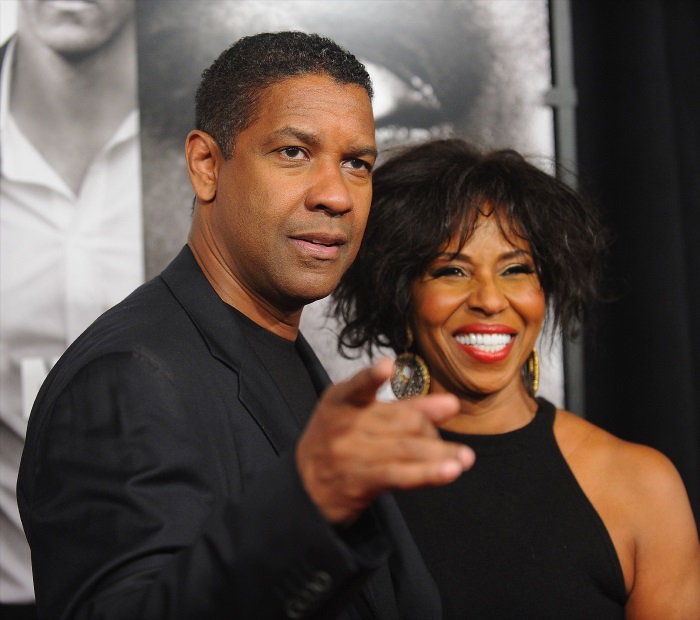 Pauletta and Denzel Washington