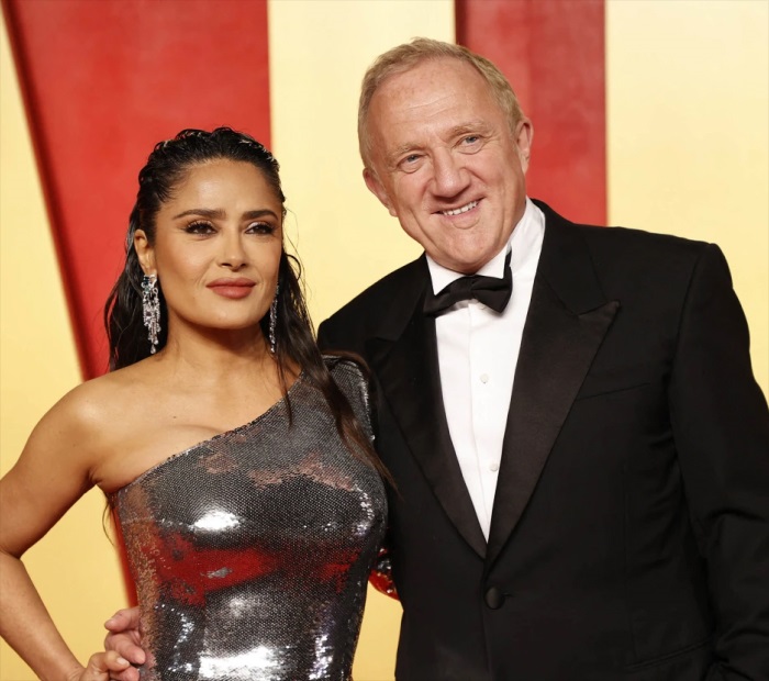 Salma Hayek and François-Henri Pinault