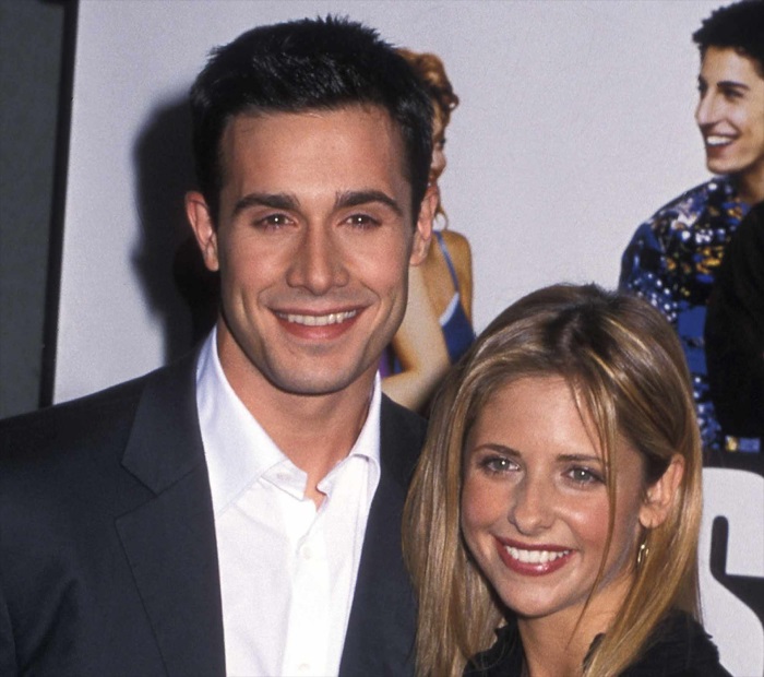 Sarah Michelle Gellar and Freddie Prinze Jr.