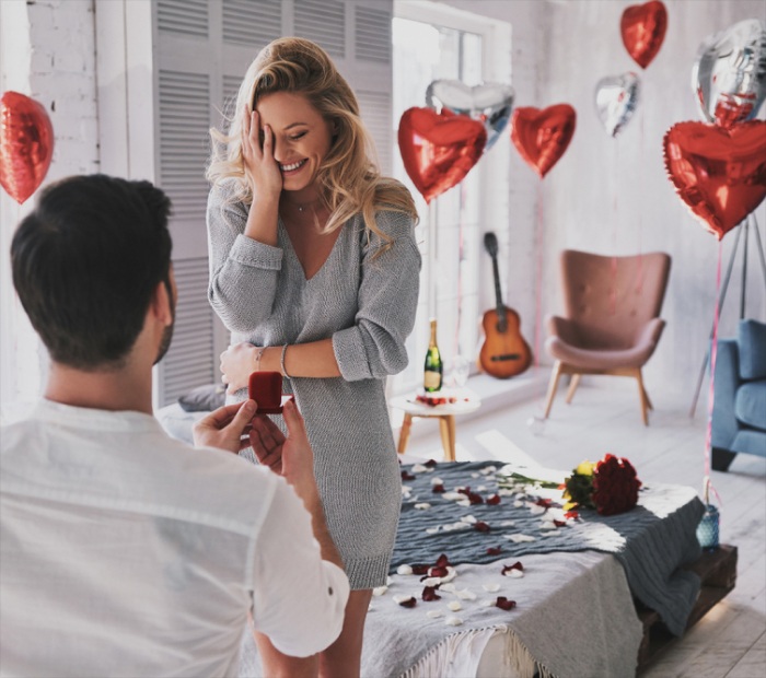 At-Home Surprise Proposal