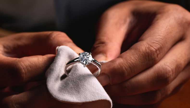 How To Clean a Diamond Ring at Home