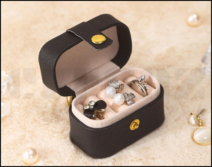 Travel Case Ring Box